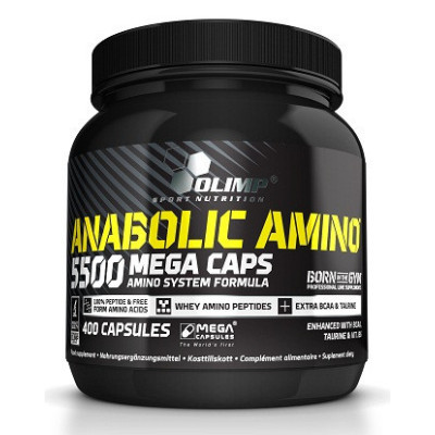 Аминокислоты Olimp Anabolic Amino 5500 Mega Caps 400 caps Аминокислоты Olimp Anabolic Amino 5500 Mega Caps 400 caps