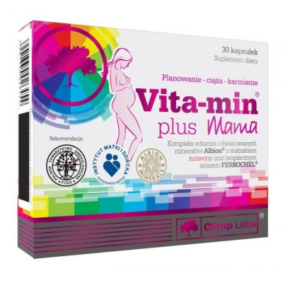 Витамины и Минералы Olimp Vitamin plus Mama 30 caps Витамины и Минералы Olimp Vitamin plus Mama 30 caps