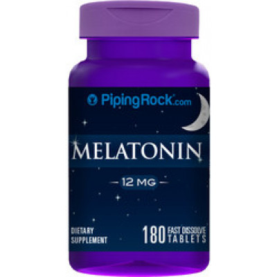 Piping Rock Melatonin 12 mg - 180 таблеток Piping Rock Melatonin 12 mg - 180 таблеток