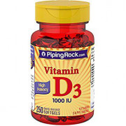 Piping Rock  High Potency Vitamin D3 1000 IU - 250 капсул