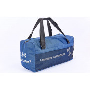 Сумка для спортзала Бочонок UNDER ARMOUR GA-019-B (полиэстер, р-р 48х14х24см, синий)