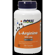 Предтренировочник Now  ARGININE 500mg  (100 caps)