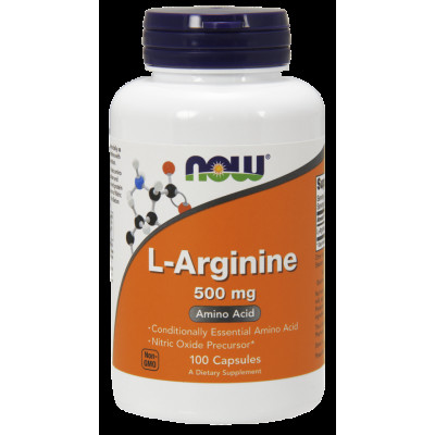 Предтренировочник Now ARGININE 500mg (100 caps) Предтренировочник Now ARGININE 500mg (100 caps)