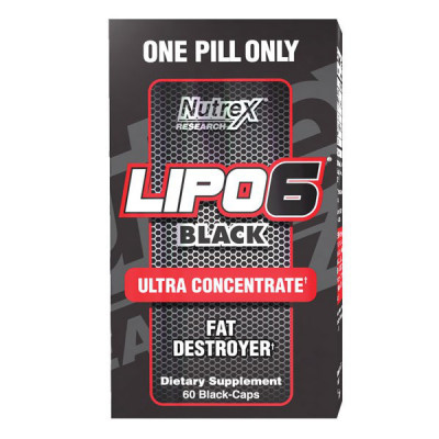 Жиросжигатель NutrexLipo-6 Black Ultra Concentrate (10caps) Жиросжигатель NutrexLipo-6 Black Ultra Concentrate (10caps)