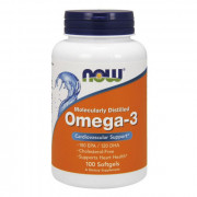 Витамины и Минералы NOW Omega-3 (100 softgels)