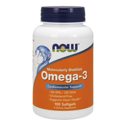 Витамины и Минералы NOW Omega-3 (100 softgels) Витамины и Минералы NOW Omega-3 (100 softgels)