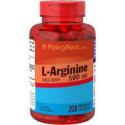 Аминокислоты Piping Rock L-Arginine 500 ml (200 caps)