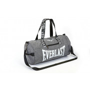 Сумка для спортзала Бочонок EVERLAST GA-0155-GR (полиэстер, р-р 50х25х25см, серый)