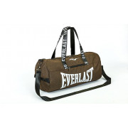 Сумка для спортзала Бочонок EVERLAST GA-0155-O (полиэстер, р-р 50х25х25см, олива)