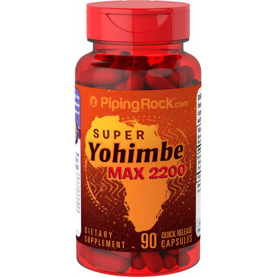 Повышение тестостерона Piping Rock Super Yohimbe Max 2200 x 90 Capsules Повышение тестостерона Piping Rock Super Yohimbe Max 2200 x 90 Capsules