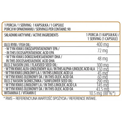 Витамины и Минералы Ostrovit Omega 3-6-9 (90 caps) Витамины и Минералы Ostrovit Omega 3-6-9 (90 caps)