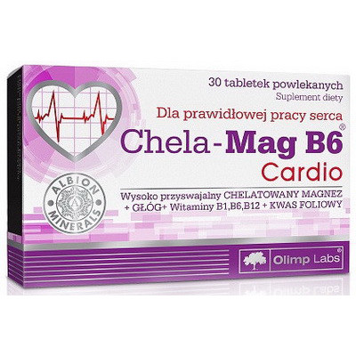 Витамины и Минералы Olimp Chela-Mag B6 Cardio30 tabl Витамины и Минералы Olimp Chela-Mag B6 Cardio30 tabl