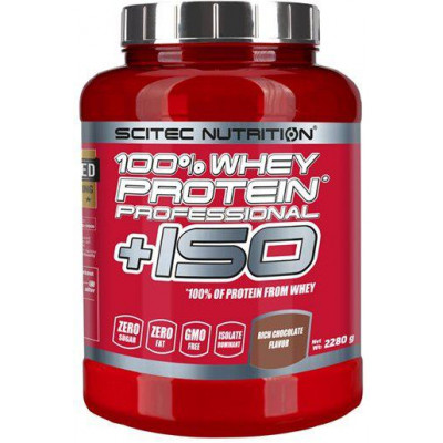 Протеин Scitec Nutrition 100% Whey Protein Professional+ISO (2.28 kg) Протеин Scitec Nutrition 100% Whey Protein Professional+ISO (2.28 kg)