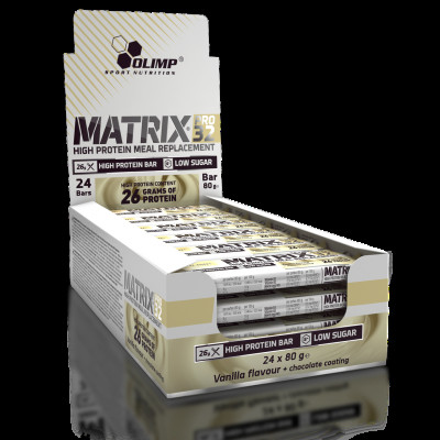 Протеиновый батончики Olimp Matrix Pro 32(ваниль) 80 g Протеиновый батончики Olimp Matrix Pro 32(ваниль) 80 g