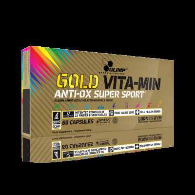 Витамины и Минералы Olimp Gold VITA-MIN anti-OX super sport (60 caps) Витамины и Минералы Olimp Gold VITA-MIN anti-OX super sport (60 caps)