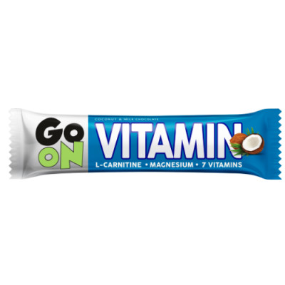 Протеиновый батончики Go On Vitamin (50g coconut) Протеиновый батончики Go On Vitamin (50g coconut)