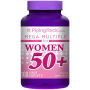 Витамины и минералы Piping Rock Womans Mega Multi 50 Plus (100 tabs)