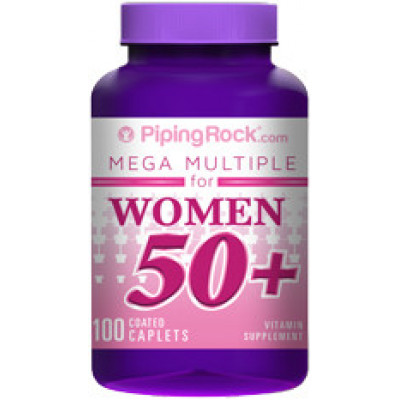 Витамины и минералы Piping Rock Womans Mega Multi 50 Plus (100 tabs) Витамины и минералы Piping Rock Womans Mega Multi 50 Plus (100 tabs)