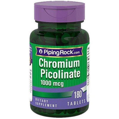 Жиросжигатели Piping Rock chromium picolinate 1000mcg(180tab) Жиросжигатели Piping Rock chromium picolinate 1000mcg(180tab)