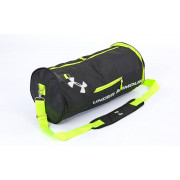 Сумка для спортзала Бочонок UNDER ARMOUR с отделением для обуви 1769 (р-р 50х24х24см Салатова)