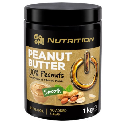 Арахисовая паста Go On Peanut Butter Smooth 100% (1000 g) Арахисовая паста Go On Peanut Butter Smooth 100% (1000 g)