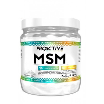 Суставы и сухожилия PROACTIVE MSM (300G) Суставы и сухожилия PROACTIVE MSM (300G)