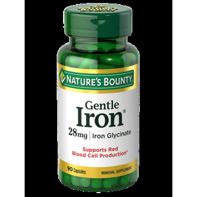 Витамины и минералы Nature's Bounty Iron 28 mg (90 caps) Витамины и минералы Nature's Bounty Iron 28 mg (90 caps)
