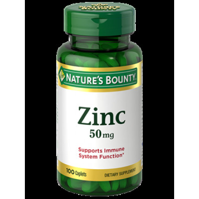 Витамины и минералы Nature's Bounty Zinc 50 mg (100 caps) Витамины и минералы Nature's Bounty Zinc 50 mg (100 caps)