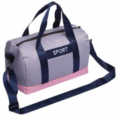 Сумка для спортзала SPORT ( Серый-Розовый) Сумка для спортзала SPORT ( Серый-Розовый)