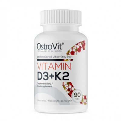 OstroVit Vitamin D3+K2 (90 tabs) OstroVit Vitamin D3+K2 (90 tabs)