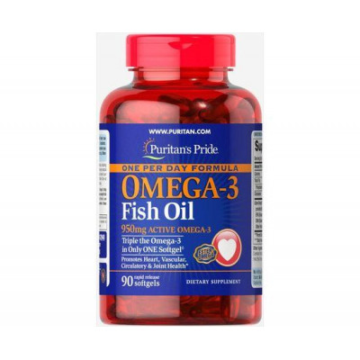 Витамины и минералы Puritan's Pride Omega-3 Fish Oil 1360 mg (90 softgels) Витамины и минералы Puritan's Pride Omega-3 Fish Oil 1360 mg (90 softgels)