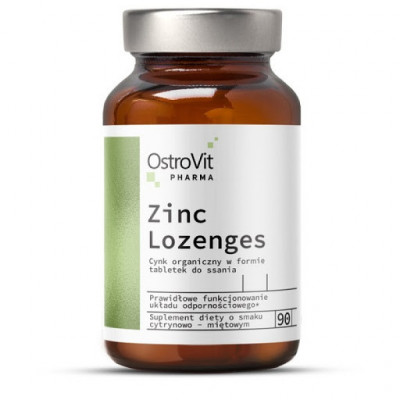 Витамины и минералы Ostrovit Pharma Zinc Lozenges ( (90 tabs) Витамины и минералы Ostrovit Pharma Zinc Lozenges ( (90 tabs)