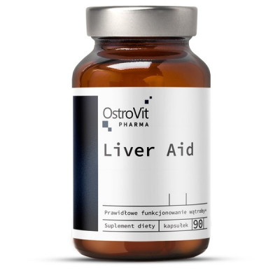 Витамины и минералы Ostrovit Pharma Liver Aid (90 caps) Витамины и минералы Ostrovit Pharma Liver Aid (90 caps)