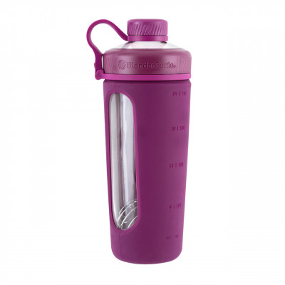 Спортивная бутылка-шейкер BlenderBottle Radian Glass Purple (скло )820мл (ORIGINAL) Спортивная бутылка-шейкер BlenderBottle Radian Glass Purple (скло )820мл (ORIGINAL)