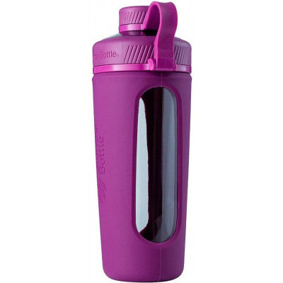 Спортивная бутылка-шейкер BlenderBottle Radian Glass Purple (скло )820мл (ORIGINAL) Спортивная бутылка-шейкер BlenderBottle Radian Glass Purple (скло )820мл (ORIGINAL)