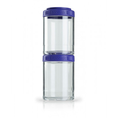 Контейнер спортивный BlenderBottle GoStak 2 Pak Purple (ORIGINAL) Контейнер спортивный BlenderBottle GoStak 2 Pak Purple (ORIGINAL)