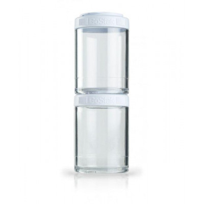 Контейнер спортивный BlenderBottle GoStak 2 Pak White (ORIGINAL) Контейнер спортивный BlenderBottle GoStak 2 Pak White (ORIGINAL)