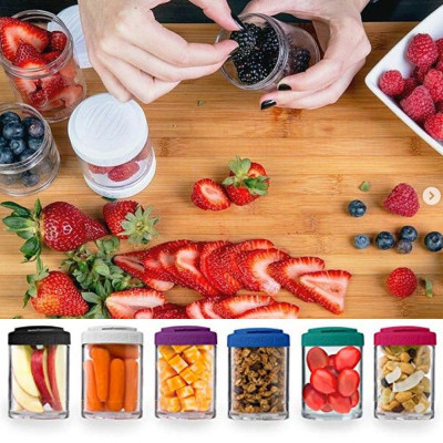 Контейнер спортивный BlenderBottle GoStak 2 Pak White (ORIGINAL) Контейнер спортивный BlenderBottle GoStak 2 Pak White (ORIGINAL)