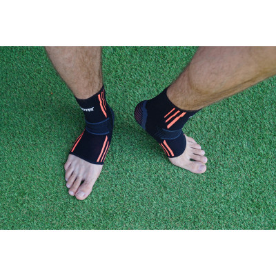 Эластический Голеностоп Power System Ankle Support Evo PS-6022 M Black/Orange Эластический Голеностоп Power System Ankle Support Evo PS-6022 M Black/Orange