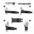Кистевые бинты Power System Wrist Wraps PS-3500 Grey/Black Кистевые бинты Power System Wrist Wraps PS-3500 Grey/Black