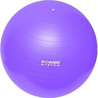 Мяч для фитнеса и гимнастики POWER SYSTEM PS-4018 85 cm Purple Мяч для фитнеса и гимнастики POWER SYSTEM PS-4018 85 cm Purple
