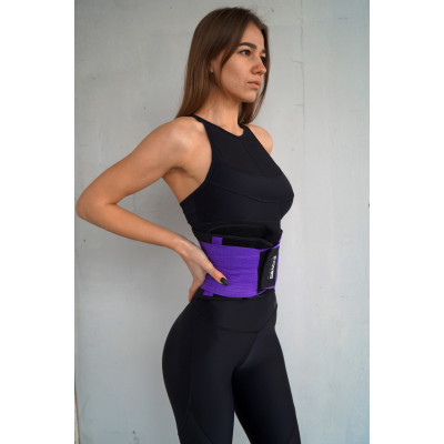 Пояс для поддержки спины Power System Waist Shaper PS-6031 S/M Purple Пояс для поддержки спины Power System Waist Shaper PS-6031 S/M Purple
