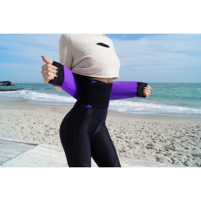 Пояс для поддержки спины Power System Waist Shaper PS-6031 S/M Purple Пояс для поддержки спины Power System Waist Shaper PS-6031 S/M Purple