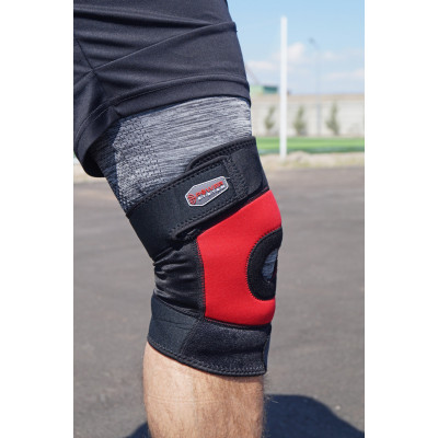 Наколенник Power System Neo Knee Support PS-6012 L Black/Red Наколенник Power System Neo Knee Support PS-6012 L Black/Red