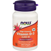 Витамины и минералы Now D3 2000 IU (240 cap)