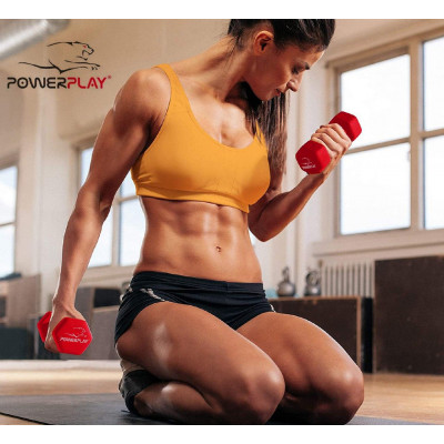 Набір гантелей в кейсі 6 кг. PowerPlay 4103 Набір гантелей в кейсі 6 кг. PowerPlay 4103