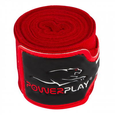 Бинти для боксу PowerPlay 3046 Червоні (4м) Бинти для боксу PowerPlay 3046 Червоні (4м)