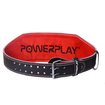 Пояс для важкої атлетики PowerPlay 5053 Чорно-Червоний S Пояс для важкої атлетики PowerPlay 5053 Чорно-Червоний S