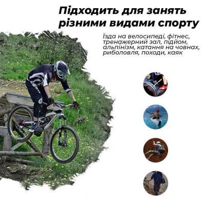 Велорукавички PowerPlay 5024 D Чорно-жовті L Велорукавички PowerPlay 5024 D Чорно-жовті L