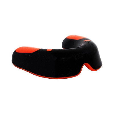 Капа боксерська PowerPlay 3315 SR Оранжево-Чорна MINT Капа боксерська PowerPlay 3315 SR Оранжево-Чорна MINT